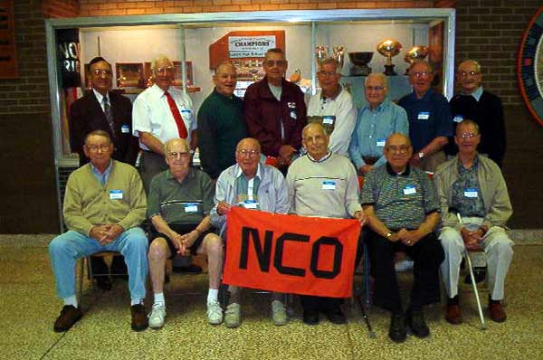 The former NCO players at The NCO Reunion